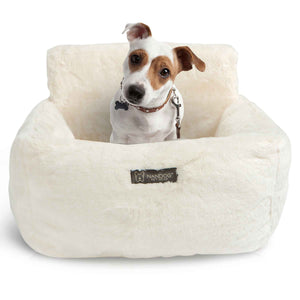 NANDOG<br>Car Seat<br>Super Soft Luxe Dog Car Bed