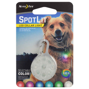 NITE IZE<br>SpotLit<br>Disc-O Select LED Collar Light