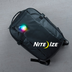 NITE IZE<br>SpotLit Rechargeable<br>Disc-O Select LED Collar Light