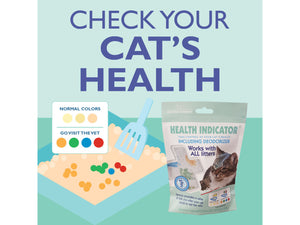 10% OFF ⏰ CAT LITTER COMPANY<br>Health Indicator & Deodorizer<br>Urine Detector