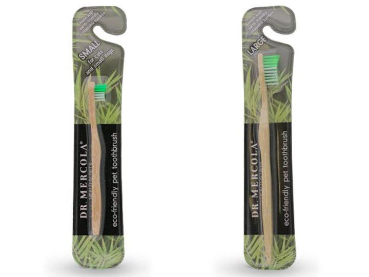 DR. MERCOLA<br>Eco-Friendly Bamboo<br>Dog/Cat Toothbrush