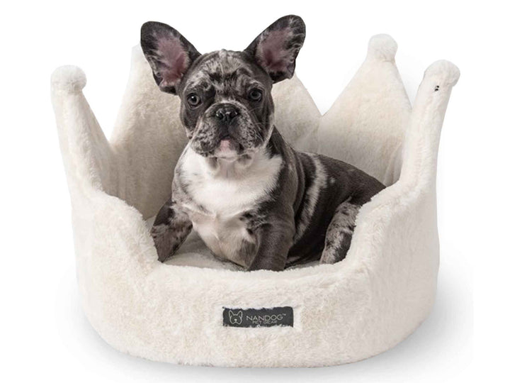NANDOG<br>Crown Bed<br>Super Soft Luxe Dog/Cat Bed